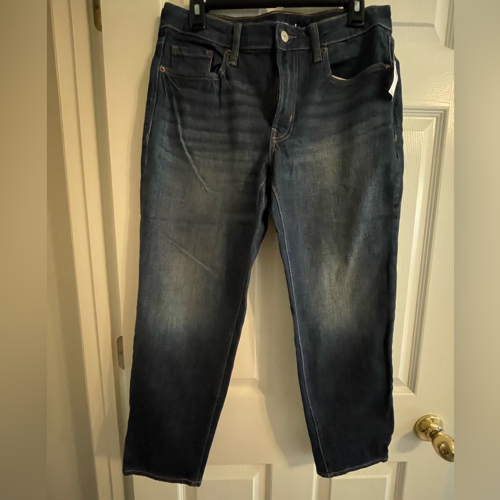 Women's Old Navy Mid Rise Straight Leg Petite Size 8 Ankle Jeans - NWT
